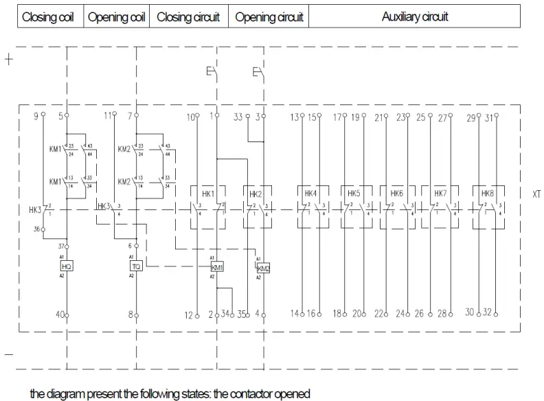 Electrical schematic diagram