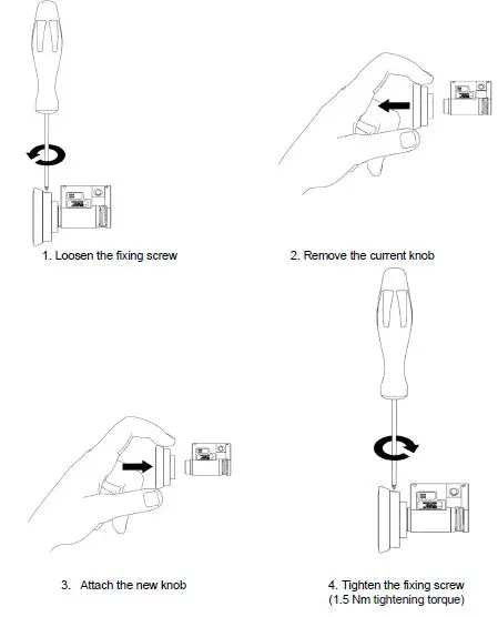 iLOQ D50S.531.SB Europrofile Half Cylinder For Swing Handle-3
