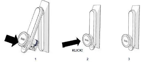 iLOQ D50S.531.SB Europrofile Half Cylinder For Swing Handle-6