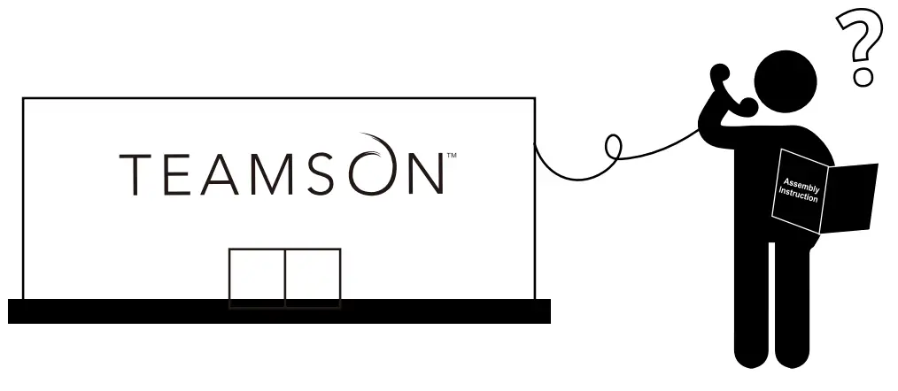 teamson home VNF00103 Versanora TV Stand with 2 Drawer 3 Open Shelves and 2 Door-fig3