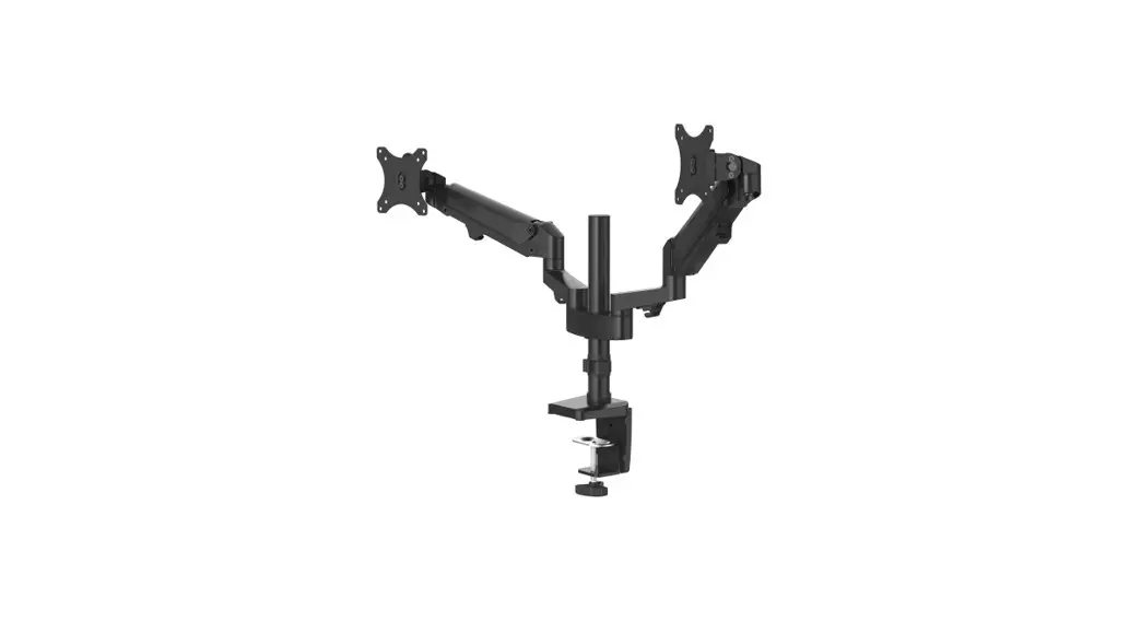 Hama 00118498 Fullmotion Dual Monitor Arm Instruction Manual