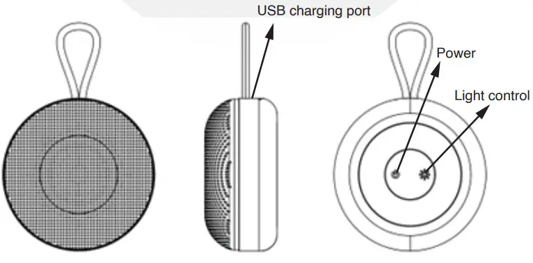 VALORE BTS34 Wireless Speaker with RGB Light - UNDERSTANDING THE PRODUCT