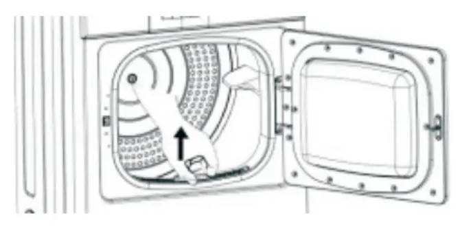kogan KAGVNTDRY7A 7KG Vented Dryer - Cleaning the filter