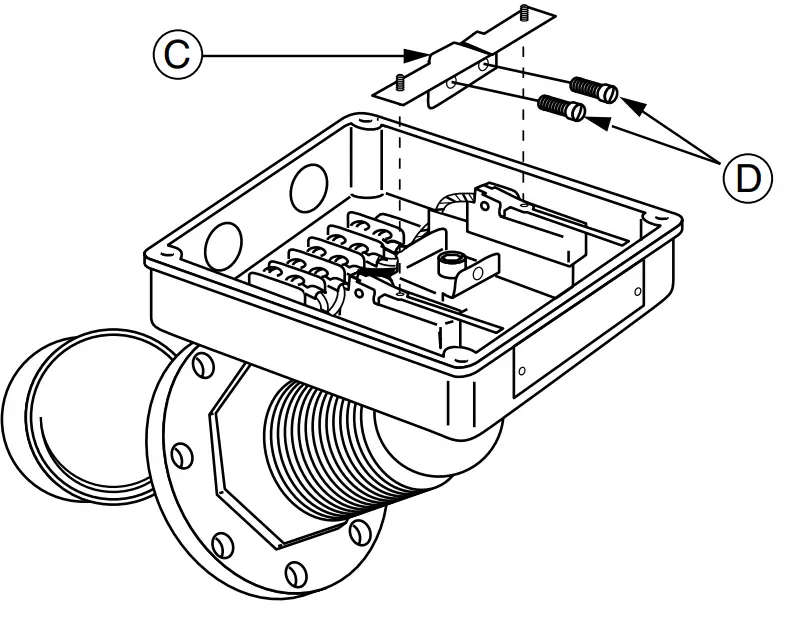 xylem SWA-150S Replacement Snap Switch fig 12