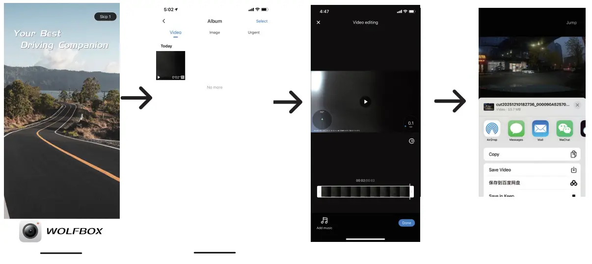 WOLFBOX D07S 4K Front Dash Cam fig 17