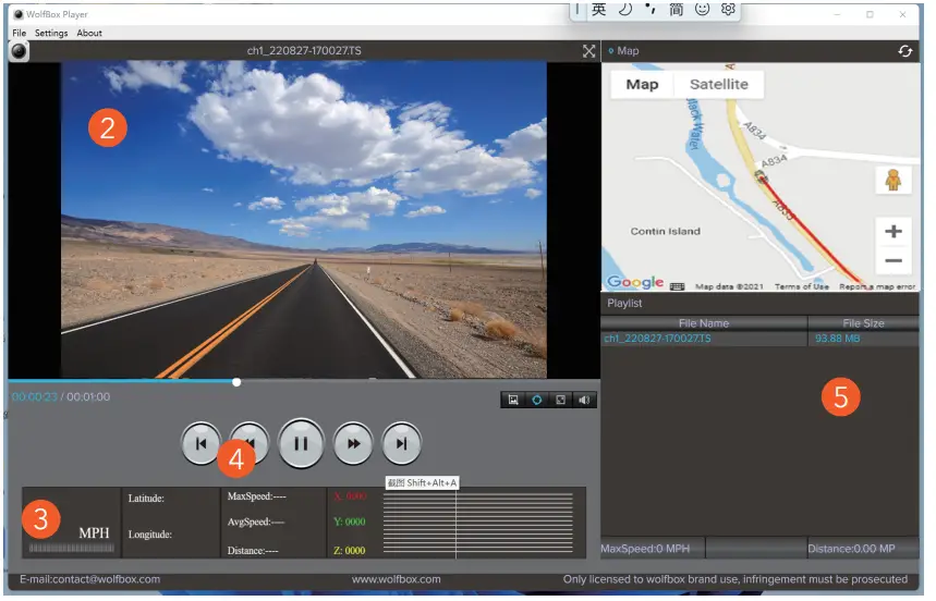 WOLFBOX D07S 4K Front Dash Cam fig 18