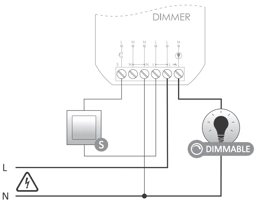 FOX Wi-DIM1S1-P Lighting Dimmer - Fig 1