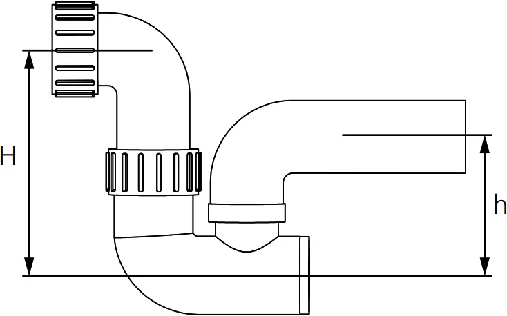 BlauAIR CFH - Condensate drainage 1