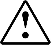 BlauAIR CFH - Warning