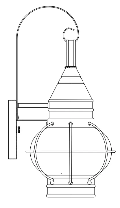 HINKLEY -2200-Cape-Cod-Small-Wall-Mount-Lantern-fig-2