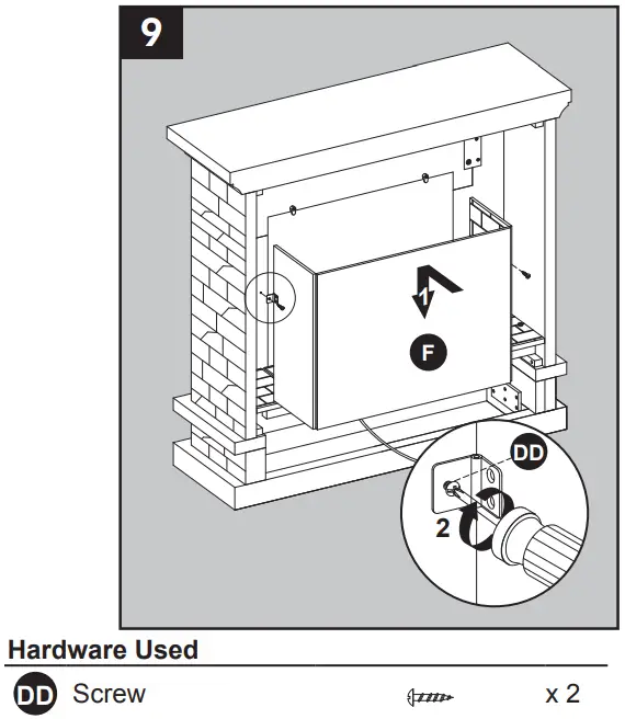 allen roth 2315FM-23-931 43.5 Inch W Stacked Faux Sandstone with Coffee - Fig 12