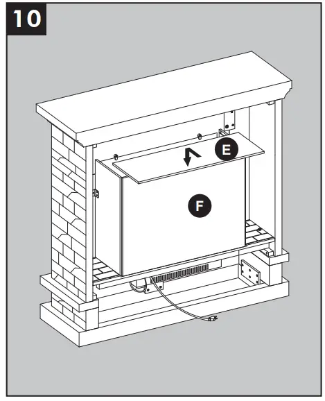 allen roth 2315FM-23-931 43.5 Inch W Stacked Faux Sandstone with Coffee - Fig 13