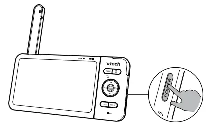 vtech RM5754HD 5 Inch Smart Wi-Fi 1080p Video Monitor - fig 10