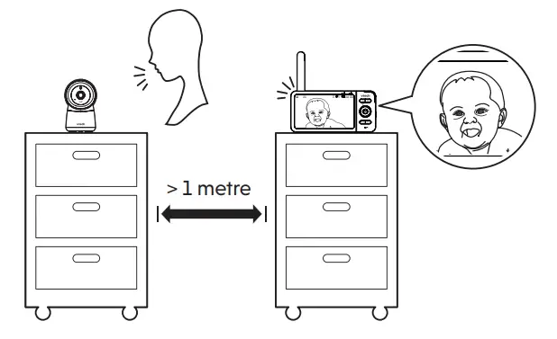 vtech RM5754HD 5 Inch Smart Wi-Fi 1080p Video Monitor - fig 19