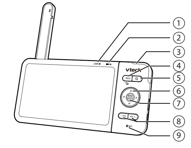 vtech RM5754HD 5 Inch Smart Wi-Fi 1080p Video Monitor - fig 4