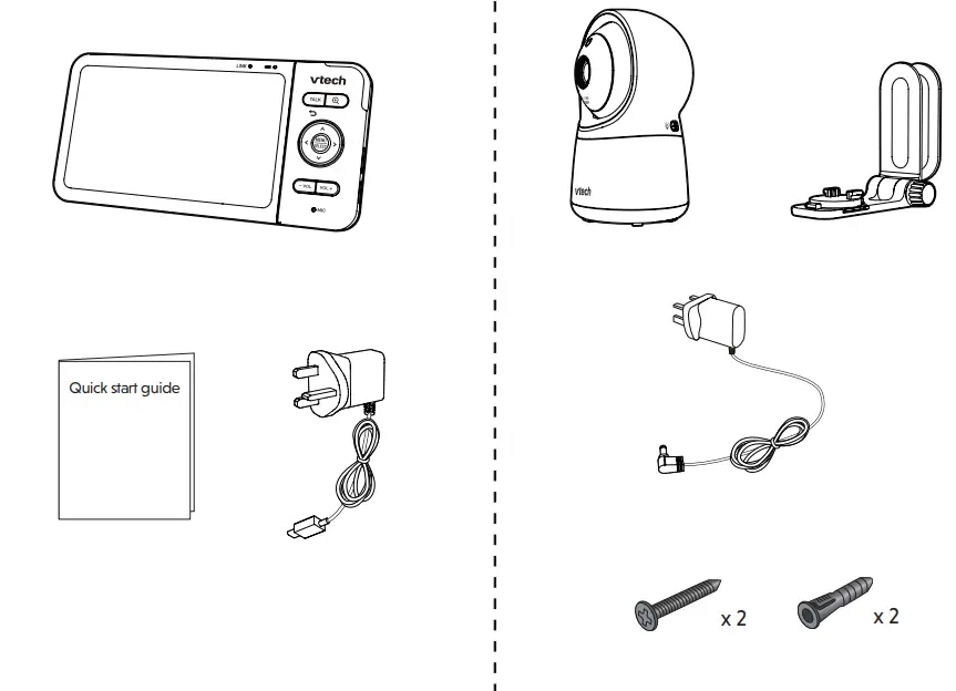 vtech RM5754HD 5 Inch Smart Wi-Fi 1080p Video Monitor - fig