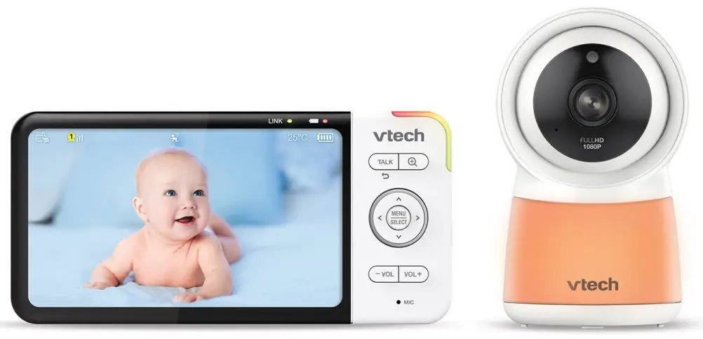 vtech RM5754HD 5 Inch Smart Wi-Fi 1080p Video Monitor