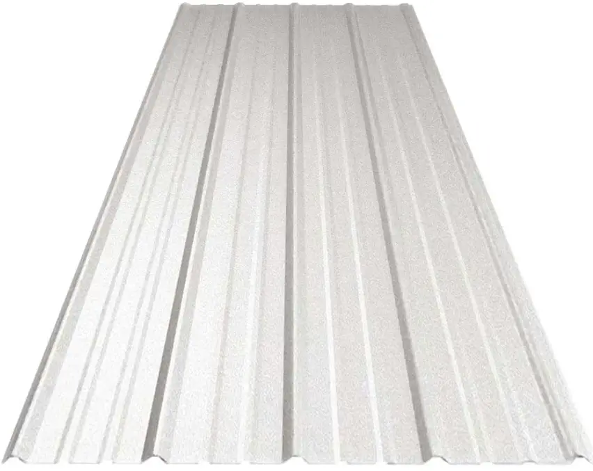 GIBRALTAR PBR8G-26 8 ft. PBR Galvalume Steel 26-Gauge Roof Siding Panel product