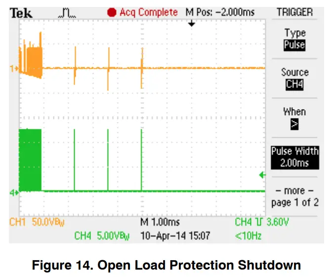 onsemi NCL30060GEVB Off-line Critical Conduction Mode PFC LED Driver Evaluation Board - fig 10