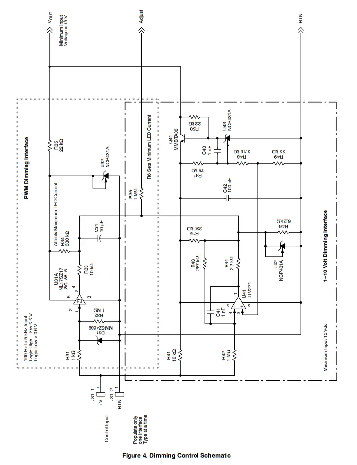 onsemi NCL30060GEVB Off-line Critical Conduction Mode PFC LED Driver Evaluation Board - fig 2