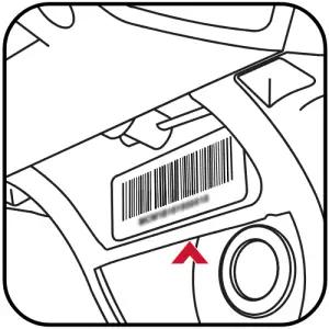 M1 DHC - Locating your Serial Number - Fig 1