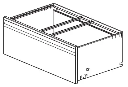 Knoll 2MA4561 Calibre File Bar 10.5 Inch File Drawers