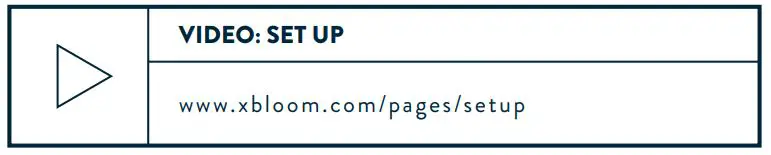 XBLOOM FW-01 LED Outdoor Wall Light - VIDEO SET UP