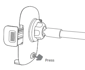 Tradeling HD-C77 Car Phone Mount 10