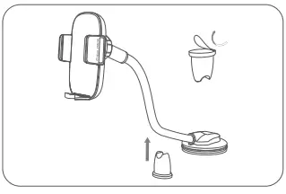 Tradeling HD-C77 Car Phone Mount 8