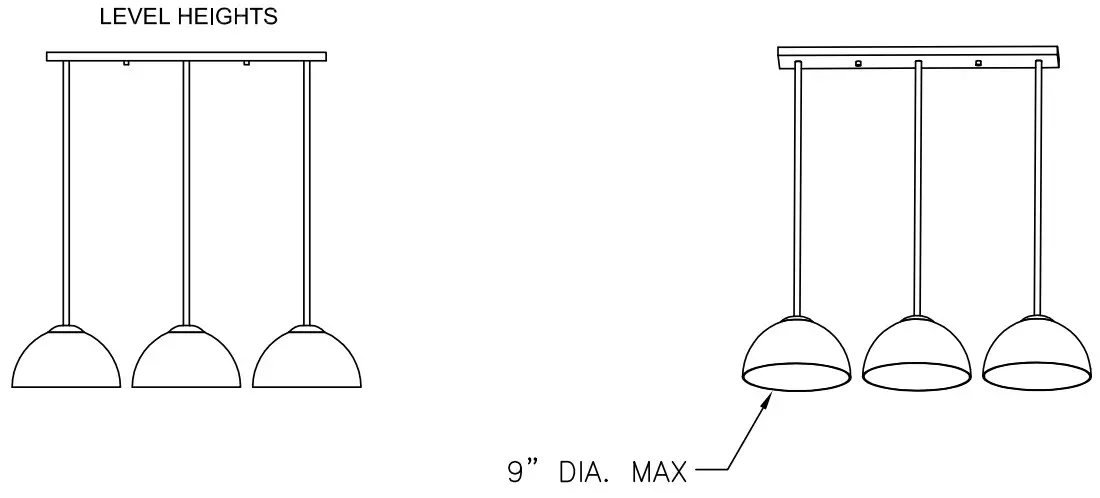 PENDANT LAYOUT OPTIONS