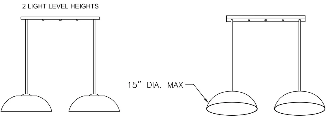 PENDANT LAYOUT OPTIONS