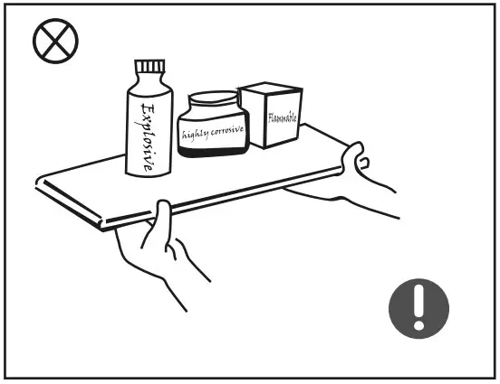 WARNING FOR PLACEMENT