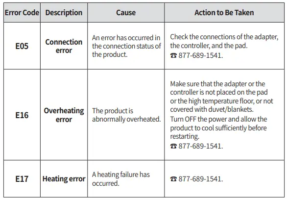 LAB T EME501 Navien Mate DC Heating Mattress Pad-FIG15
