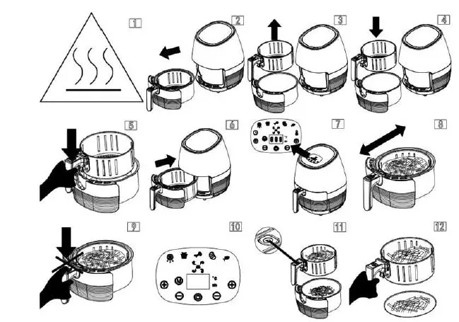 HEINNER-HAF-1250DRD-Hot-Air Fryer-2