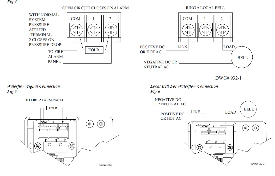 POTTER PS100 Pressure Switch 3