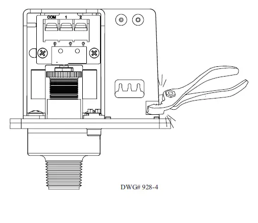 POTTER PS100 Pressure Switch 4