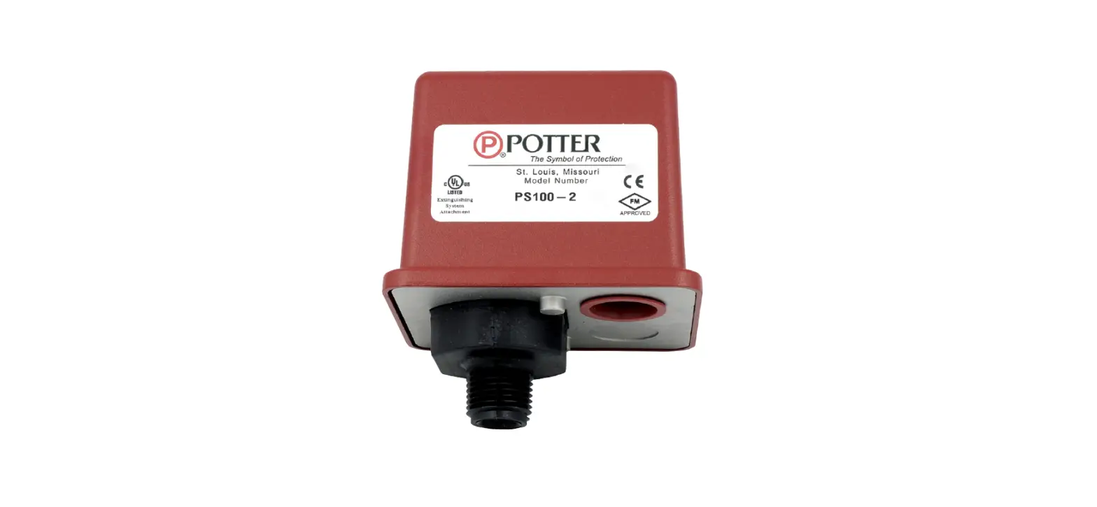Potter Ps100 Pressure Switch Owner's Manual