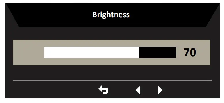 Acer VG3 VG273bii 27 Inch LCD Monitor - Brightness