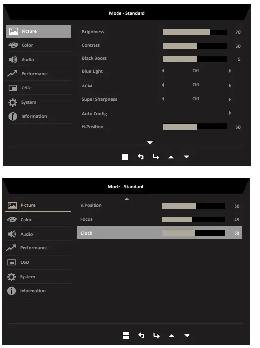 Acer VG3 VG273bii 27 Inch LCD Monitor - Picture