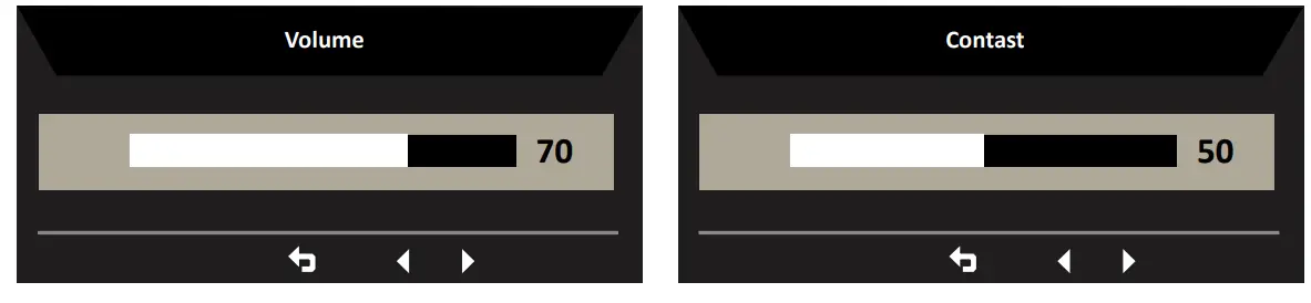 Acer VG3 VG273bii 27 Inch LCD Monitor - Volume or Contast