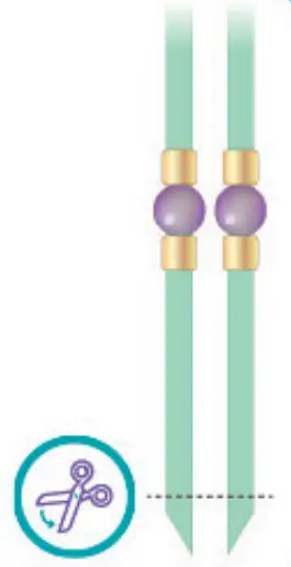 make it real 1207 Gold Link Suede Bracelets - fig 15