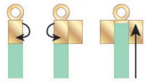 make it real 1207 Gold Link Suede Bracelets - fig 18