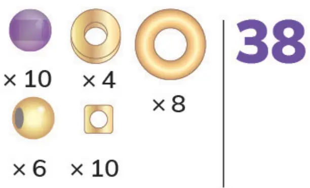 make it real 1207 Gold Link Suede Bracelets - fig 2