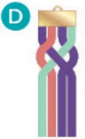 make it real 1207 Gold Link Suede Bracelets - fig 36