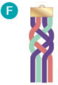 make it real 1207 Gold Link Suede Bracelets - fig 38