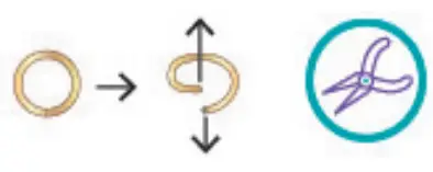 make it real 1207 Gold Link Suede Bracelets - fig 42