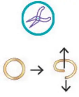 make it real 1207 Gold Link Suede Bracelets - fig 50