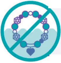 make it real 1207 Gold Link Suede Bracelets - icon 7