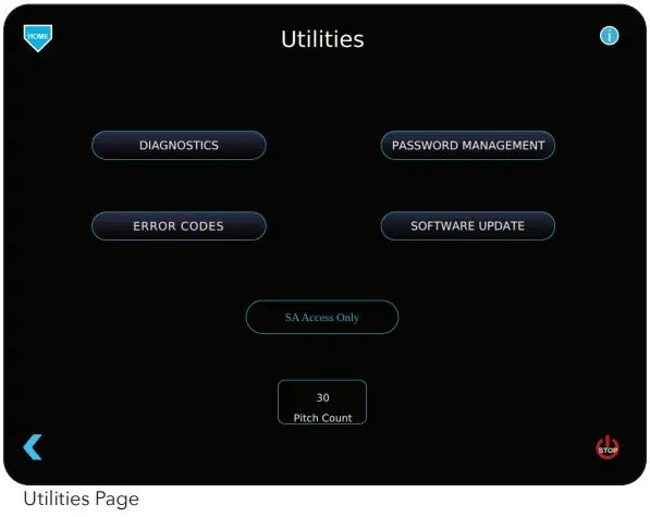 SPORTSATTACK Elite E Hack Attack Electronic Softball Pitching Machine - Utilities Page
