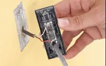 SECUR360 SL-9600-00 Wired Video Doorbell- button